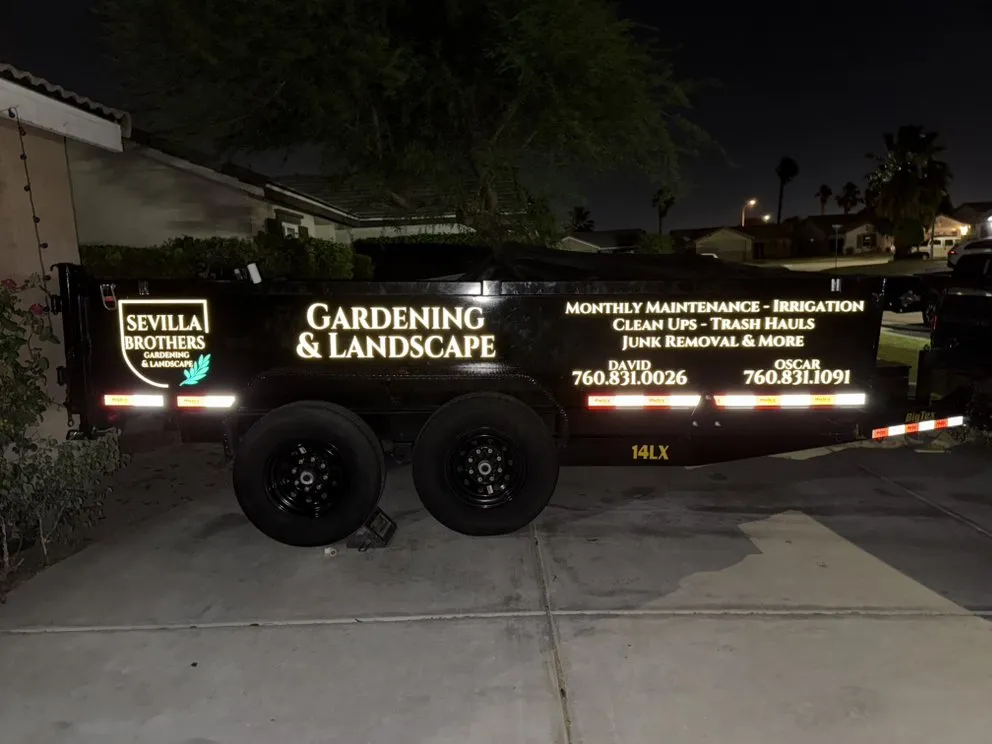 Professional landscaping services with custom design in Palm Desert, CA by Sevilla Brothers Gardening and Landscaping