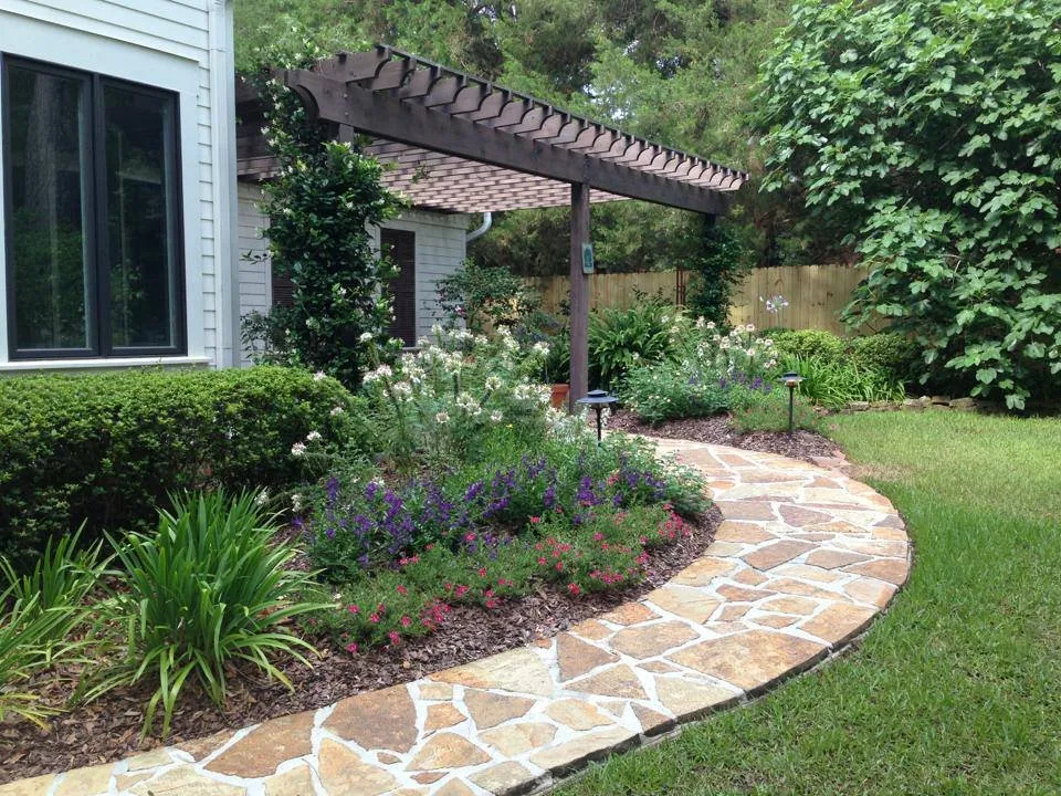 Custom outdoor landscaping for outdoor upgrades in Daphne, AL by Sexton Lawn & Landscape