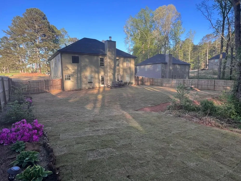 Affordable yard cleanup service for beautiful yards in Jefferson, GA by Sexton lawn care