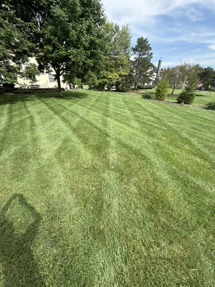 Custom garden landscaping with custom design across Pickerington, OH - Sexton's Landscape Services