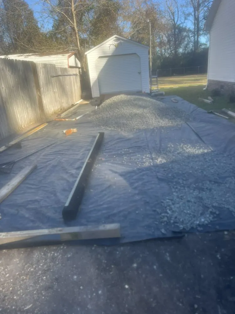 Professional yard maintenance in Richlands, NC by SF Land Improvement