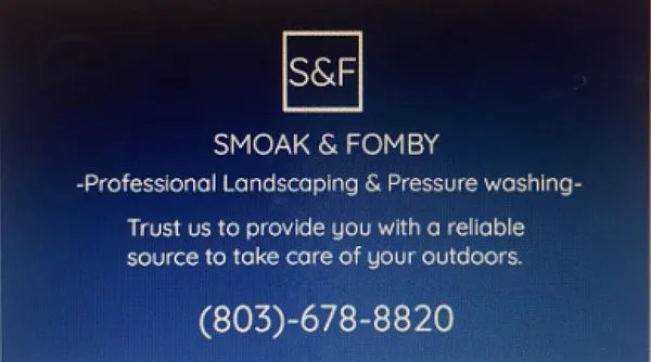 S&F Landscaping & Pressure Washing Logo