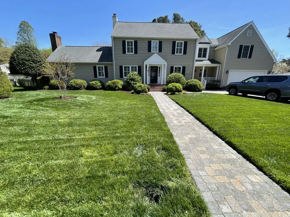 Custom lawn mowing service in Yorktown, VA by S&F Lawn Care