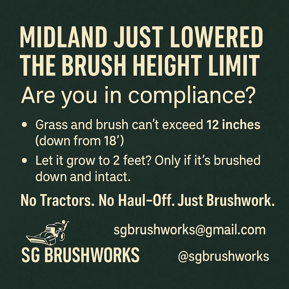 Reliable landscape design for residential properties across Midland, TX - SG Brushworks