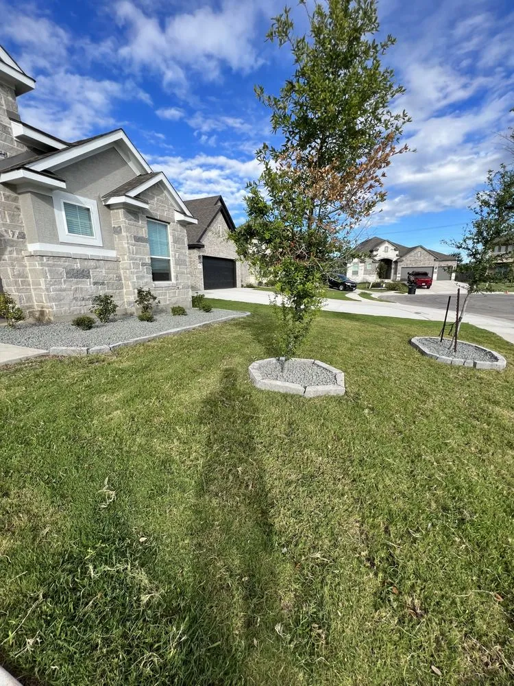 Local landscape installation in Kyle, TX - S&G landscaping
