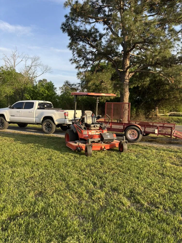 Custom landscape installation for homes across Goldston, NC - SG Mowing