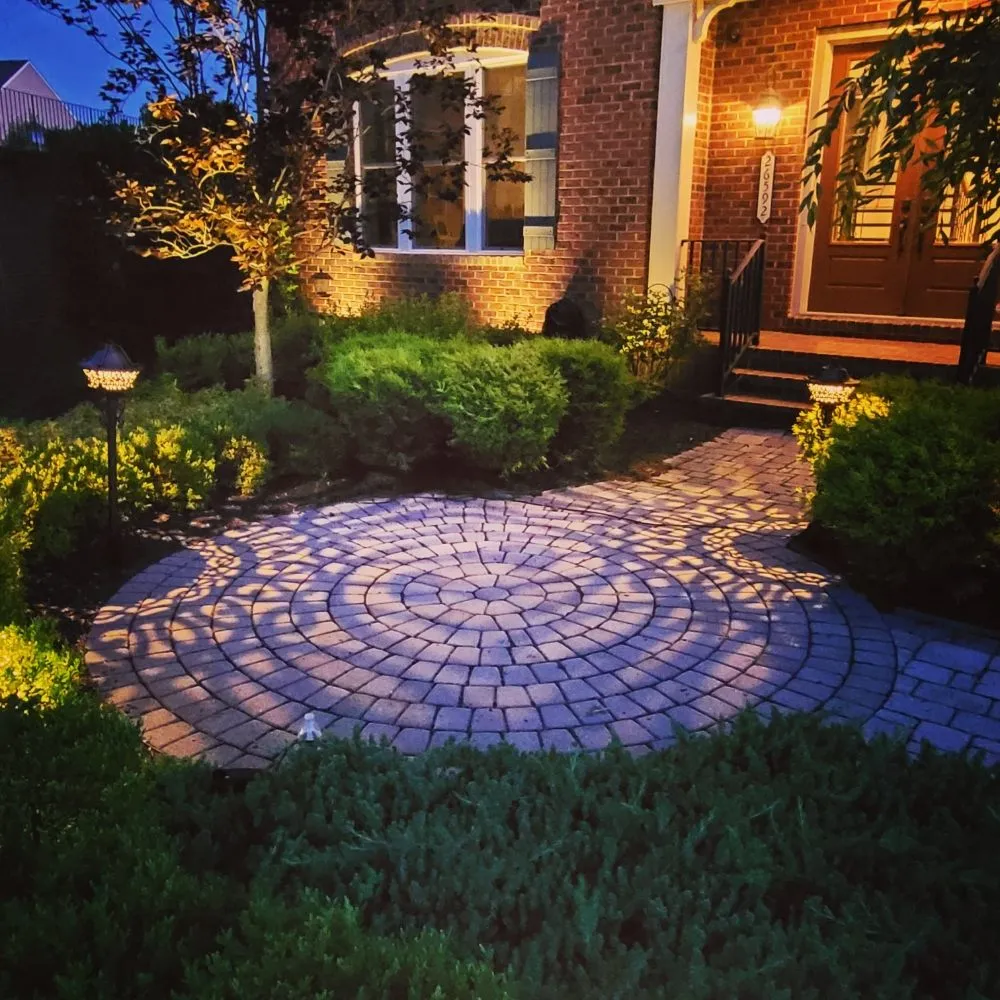 Local landscape installation in Fairmount Heights, MD - SG Outdoor Lighting