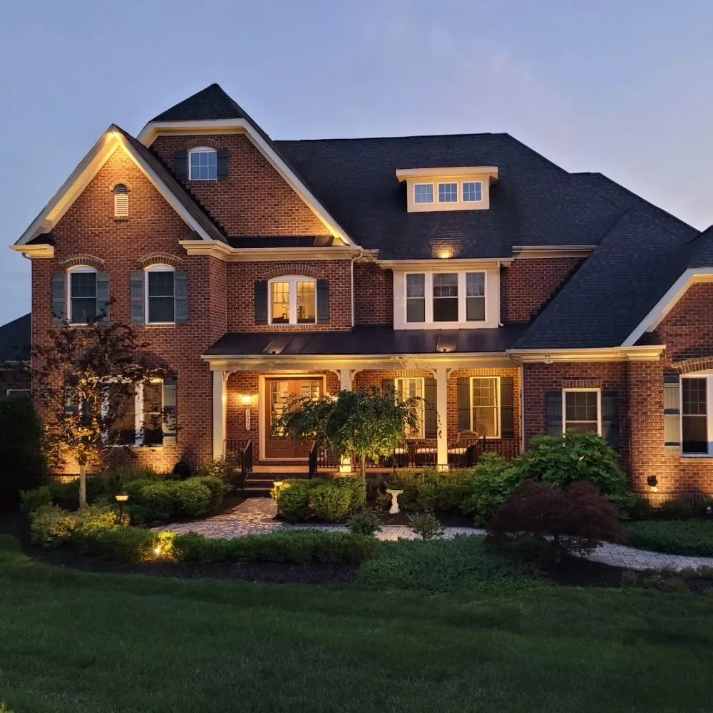Professional landscape installation in Fairmount Heights, MD by SG Outdoor Lighting