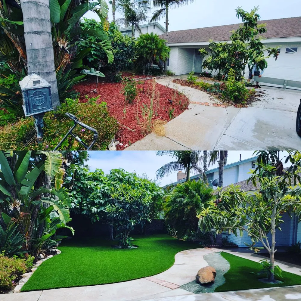 Trusted landscape design for residential properties in Chula Vista, CA by SGI Turf