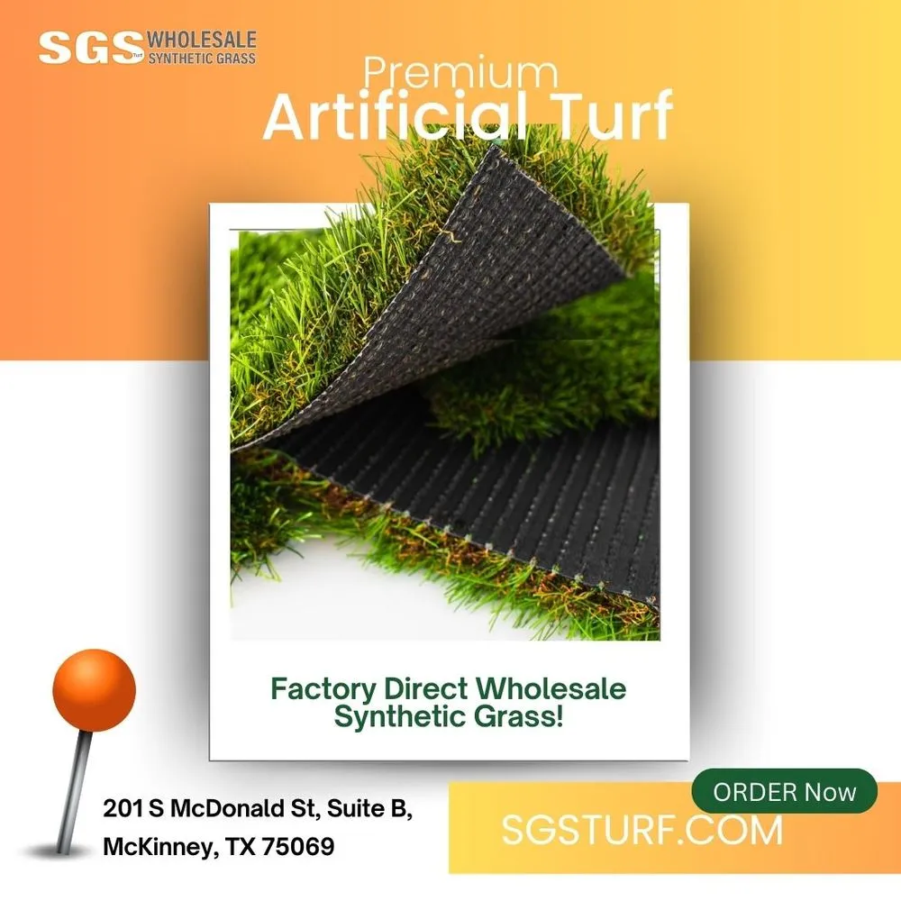 Local yard maintenance in McKinney, TX by SGS Turf Synthetic Grass Superstore