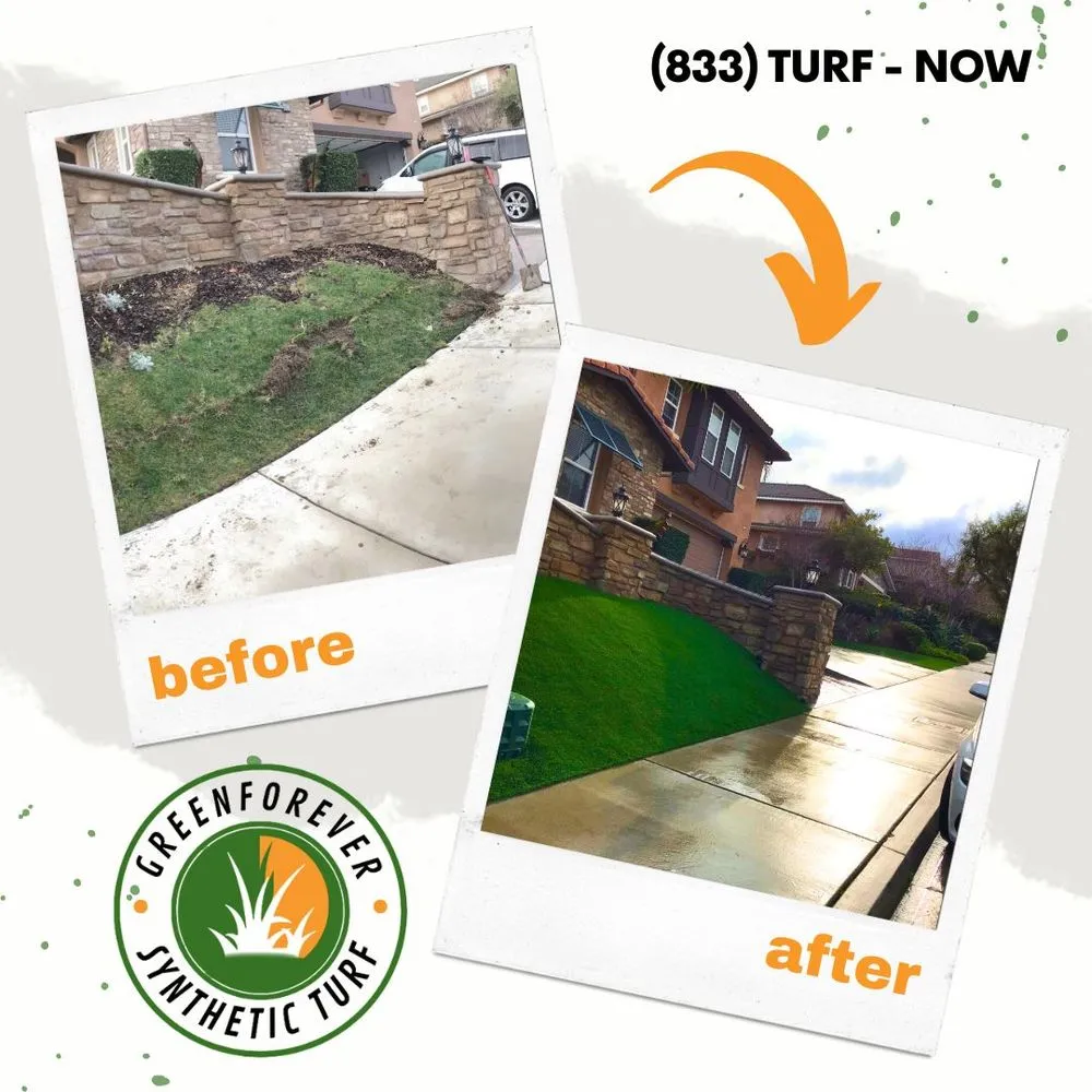 Custom outdoor landscaping for outdoor upgrades across Sherman, TX - SGS Turf Synthetic Grass Superstore