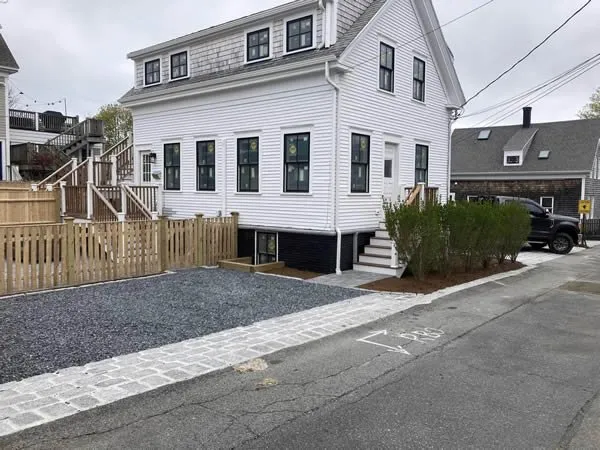 Custom yard cleanup service in South Yarmouth, MA by SH Dunford