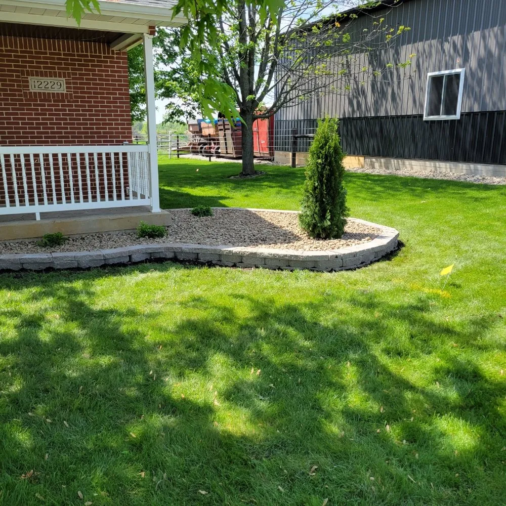 Professional residential landscaping for homes in Fort Wayne, IN by S&H Landscaping