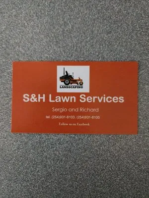 S&H Lawn Services Logo