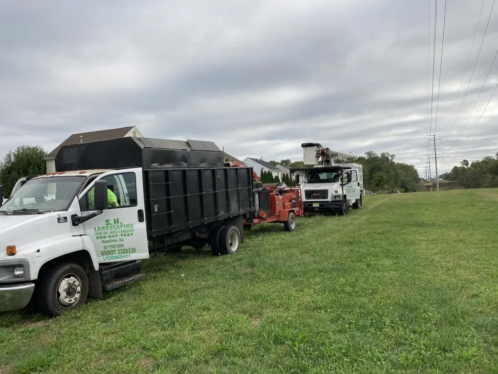 Local residential landscaping near you across Hamilton Township, NJ - S.H Tree Service