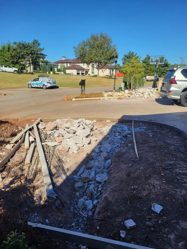 Custom landscape installation in Oklahoma City, OK by Shadday Remodel & Landscaping