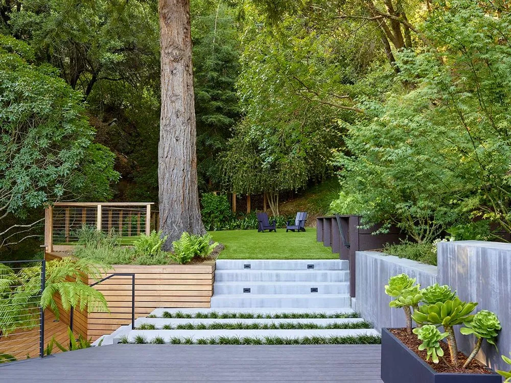 Professional lawn mowing service experts serving Sausalito, CA - Shades Of Green Landscape Architecture