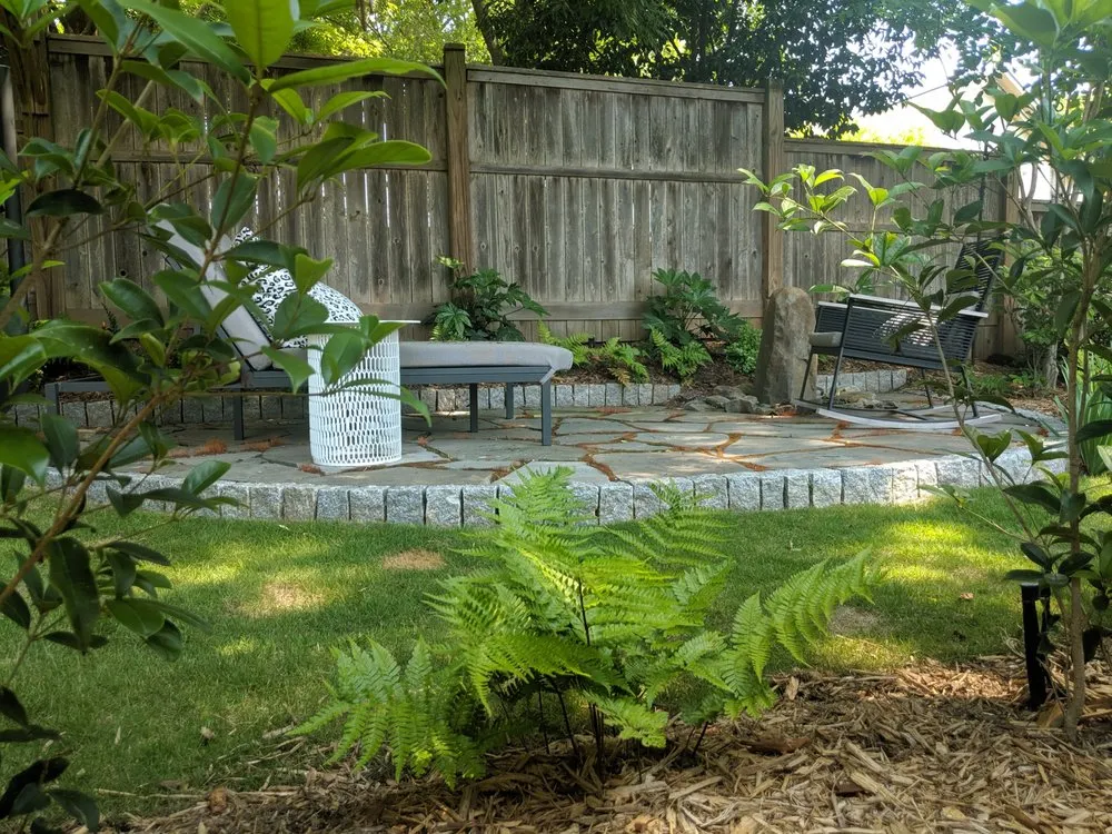 Local garden landscaping in Avondale Estates, GA by Shades of Green Permaculture