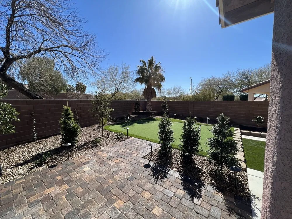 Reliable landscaping services for homes in Las Vegas, NV by Shades of Nature Landscape