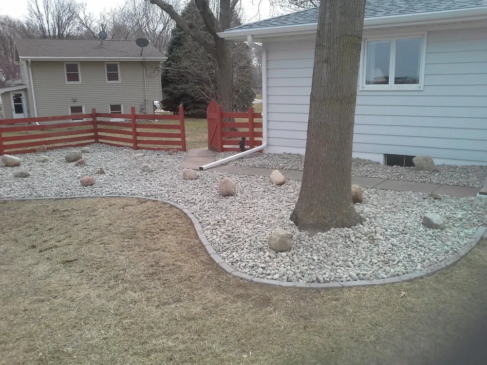 Affordable landscape design in Council Bluffs, IA by Shadetree Lawn and Landscape