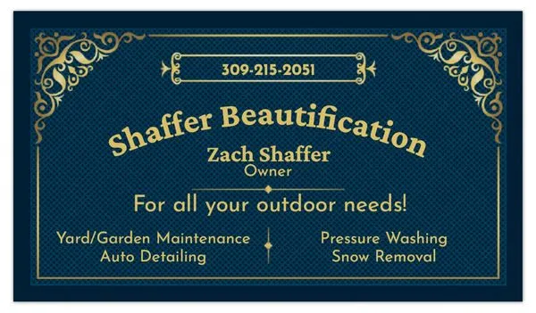 Shaffer Beautification