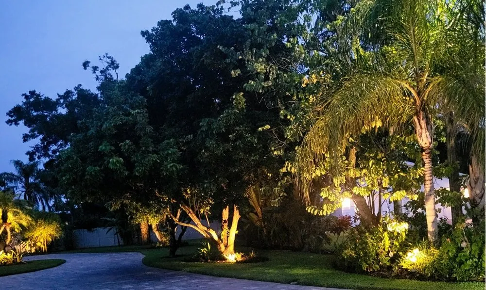 Custom outdoor landscaping for residential properties across Port Charlotte, FL - Shaffer's Irrigation & Outdoor Lighting