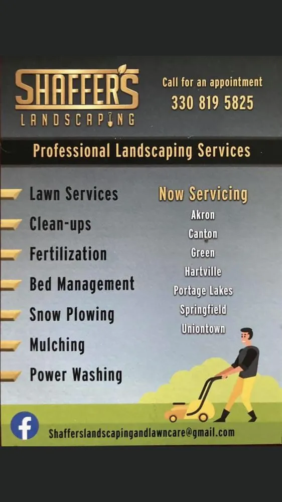 Custom yard maintenance experts serving Akron, OH - Shaffers Landscaping & Lawn Care