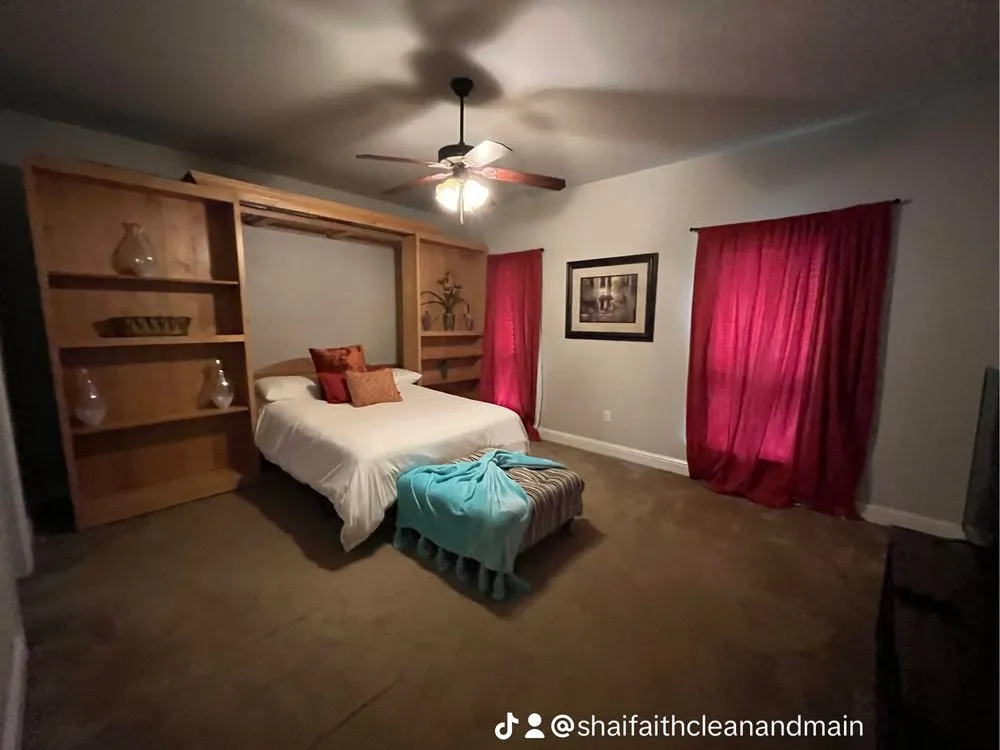 Professional lawn mowing service with custom design in Baton Rouge, LA by Shai Faith Cleaning & Maintenance