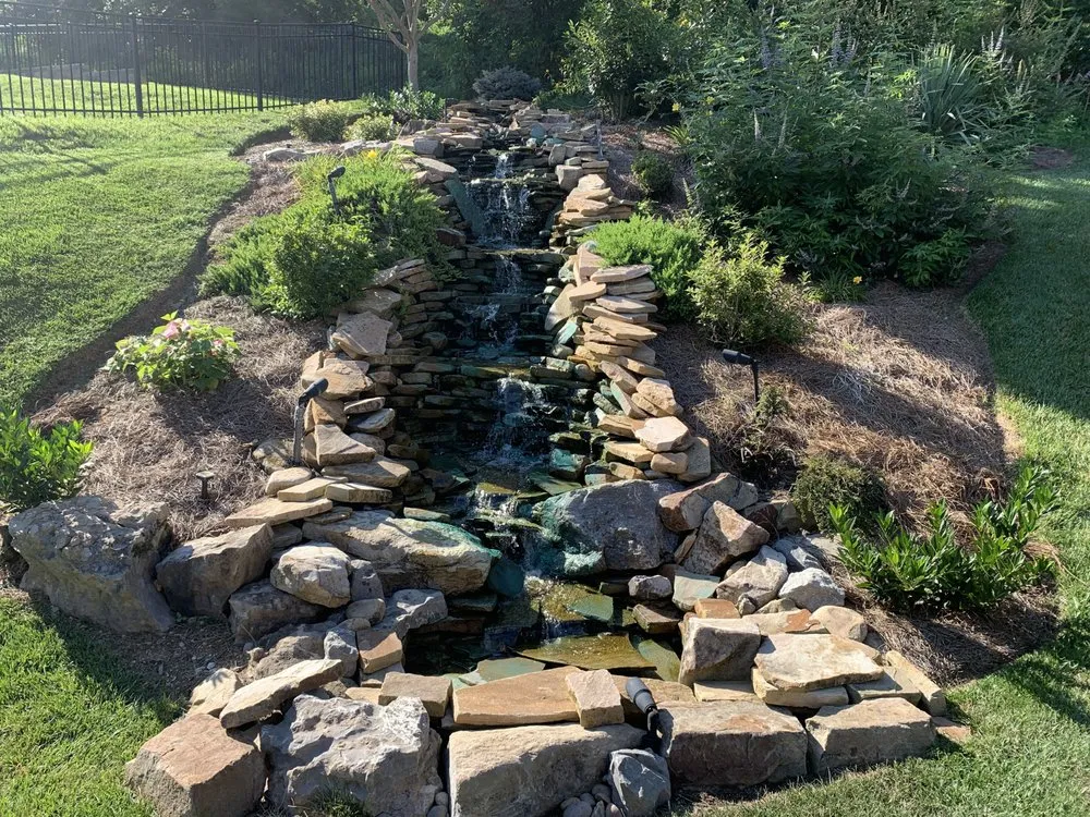 Custom landscape installation in Smyrna, TN - Shalom Landscaping