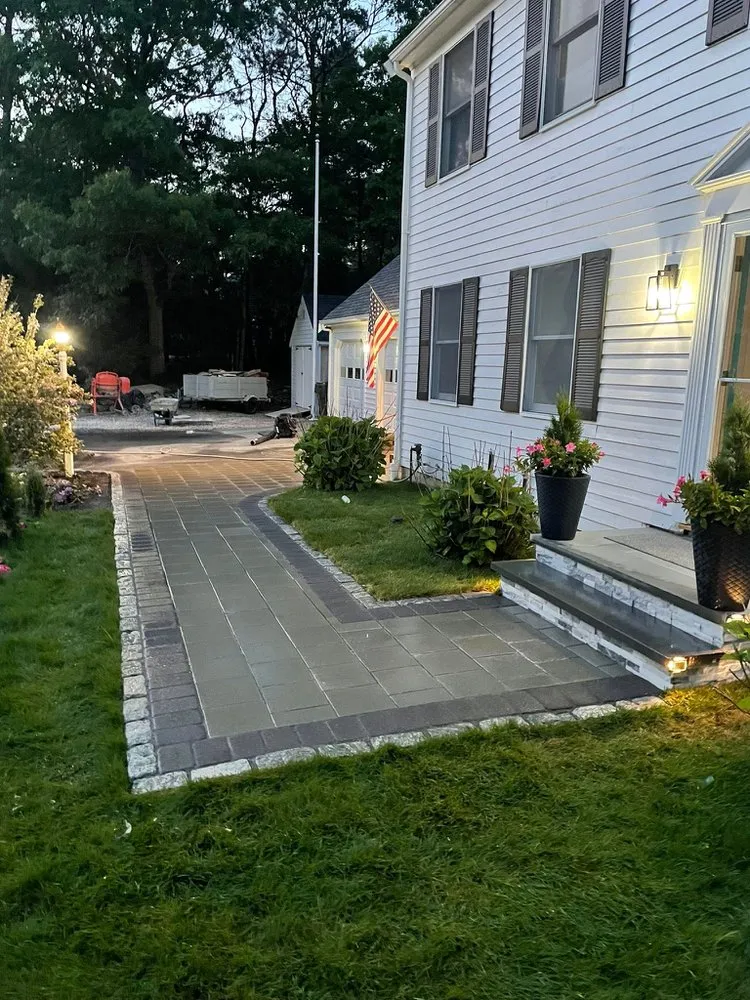 Reliable yard maintenance in Mashpee, MA by Shalom Masonry