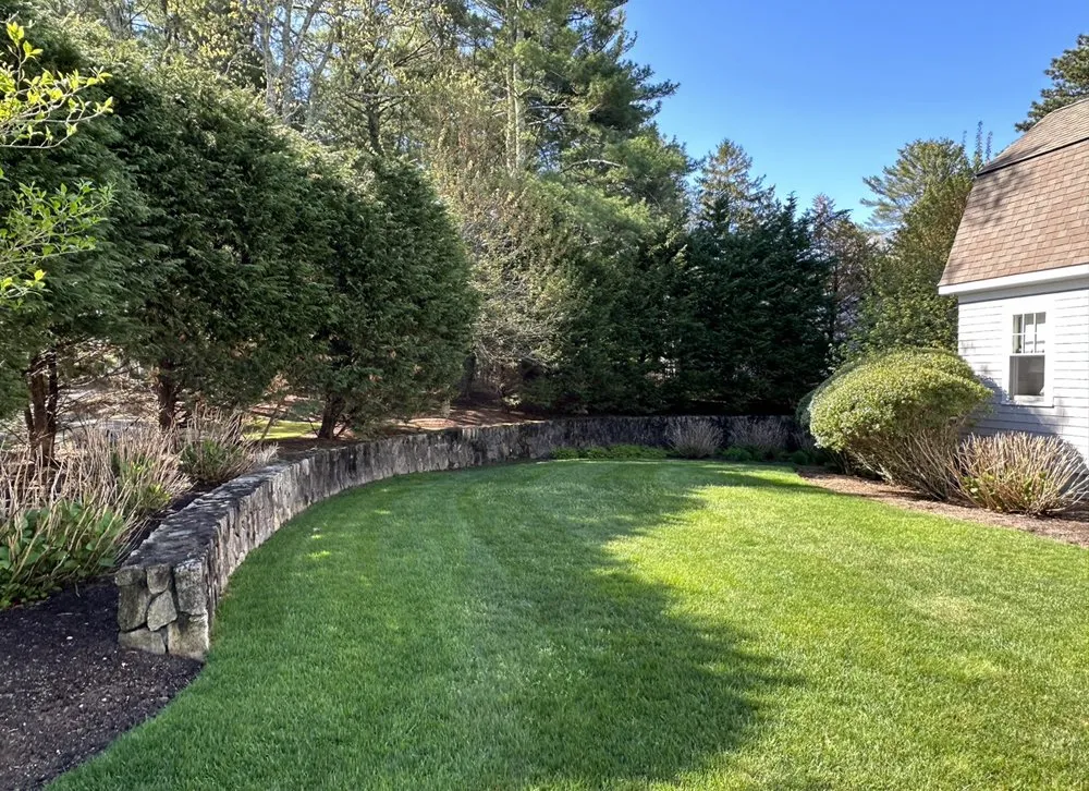 Local landscape installation in Mashpee, MA - Shalom Masonry