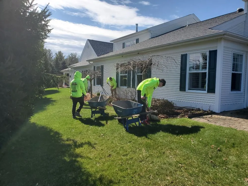 Trusted residential landscaping for beautiful yards in Bow, NH by Shampney & Son's Four Seasons Landscaping