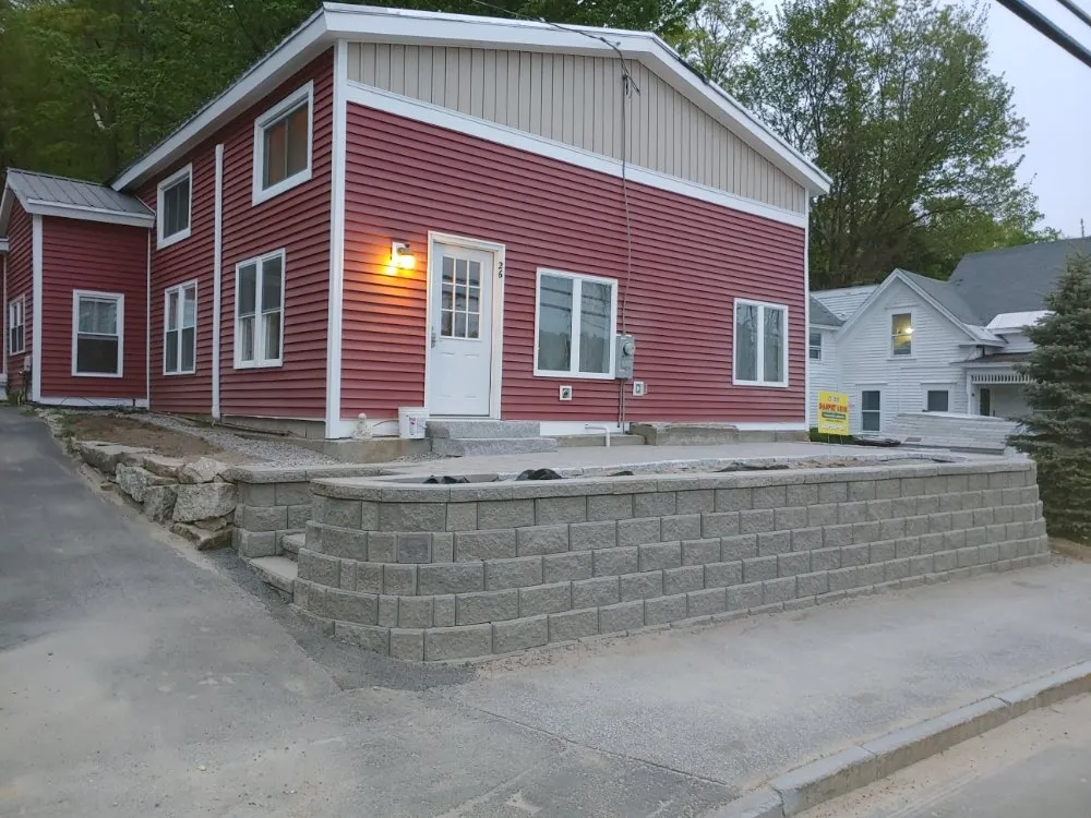 Custom yard cleanup service near you in Bow, NH by Shampney & Son's Four Seasons Landscaping