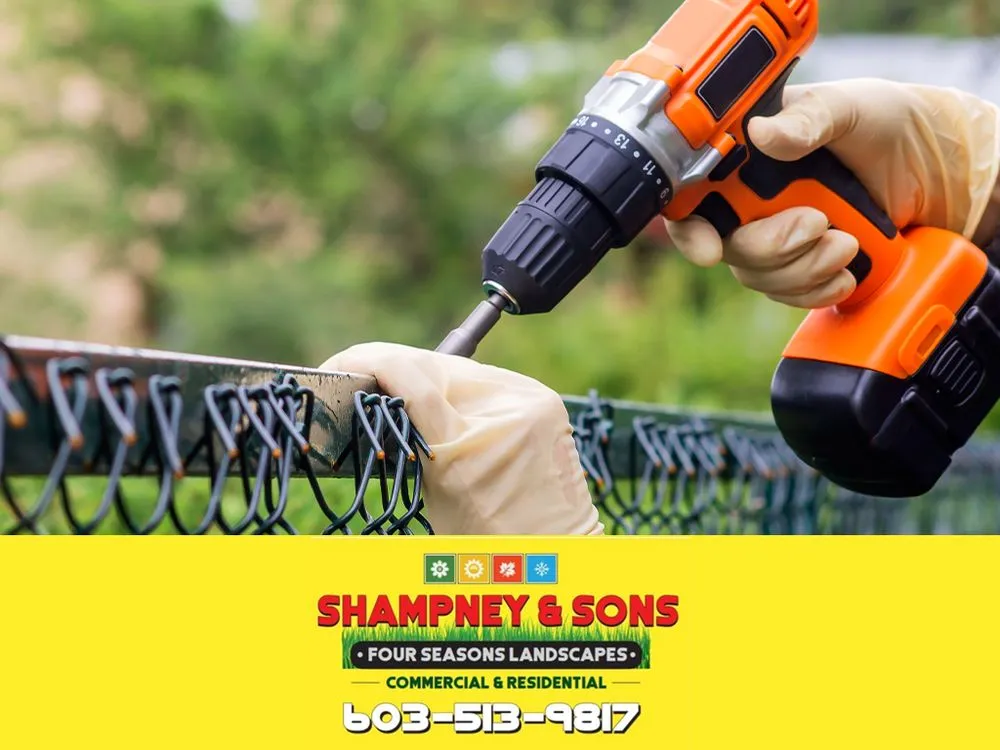 Custom landscape installation for year-round maintenance across Bow, NH - Shampney & Son's Four Seasons Landscaping