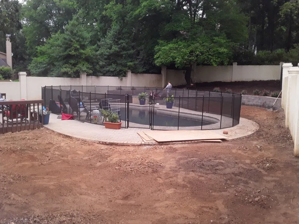 Professional landscape installation for homes in Marietta, GA by Shamrock Landscape