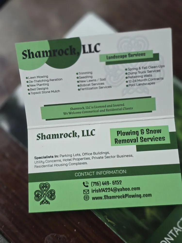 Custom yard maintenance in Orchard Park, NY - Shamrock