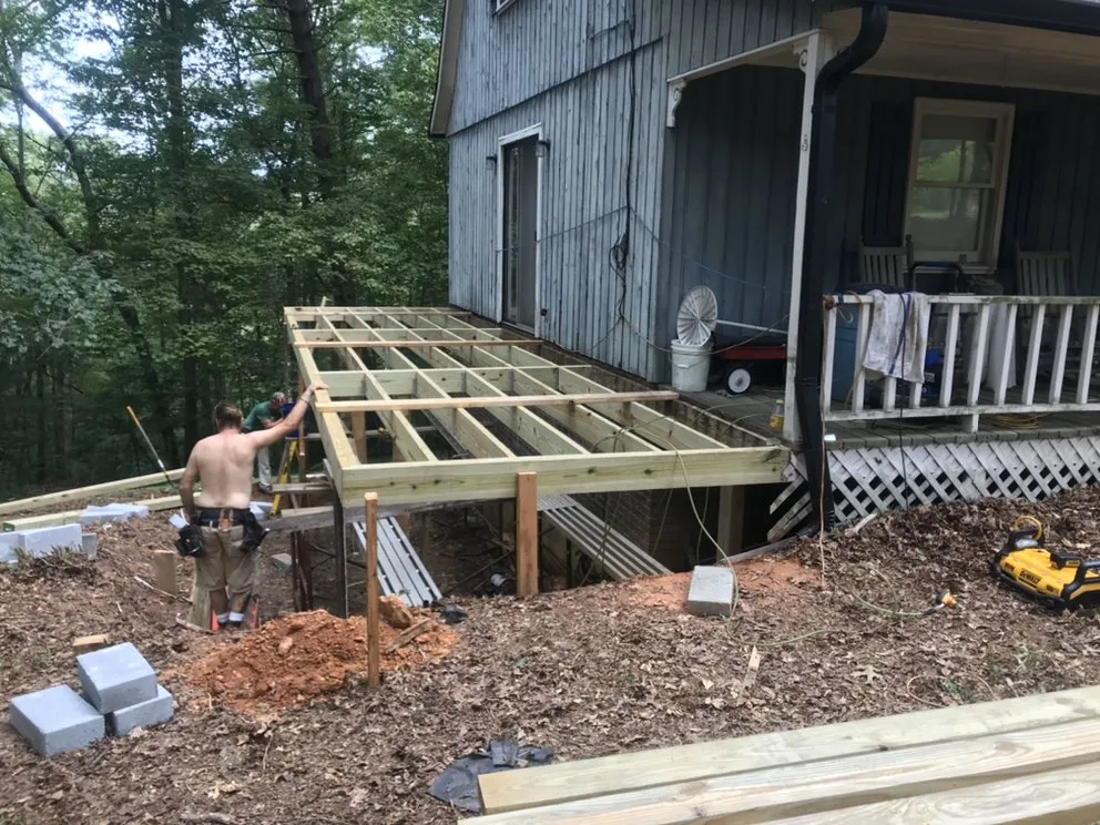 Custom garden landscaping for year-round maintenance in MILLERS CREEK, NC by Shane Miller & Son Services