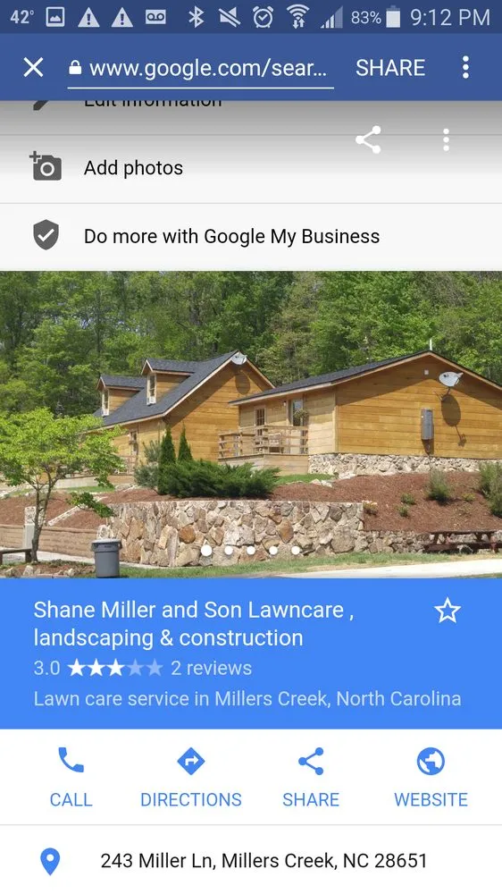 Professional garden landscaping experts serving Millers Creek, NC - Shane Miller and Son Lawncare & Landscaping