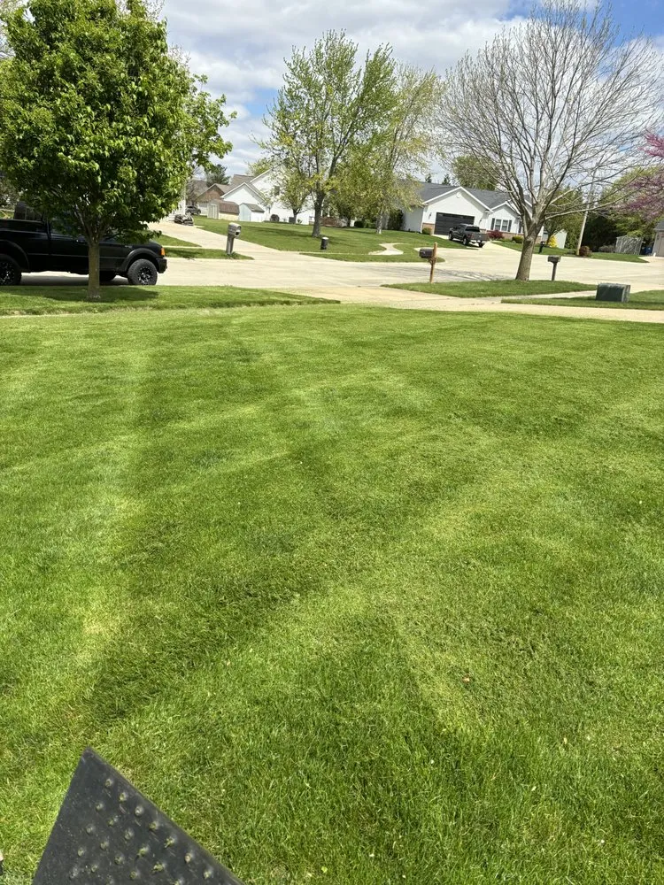Reliable lawn mowing service with custom design across Champaign, IL - Shane's Mowing