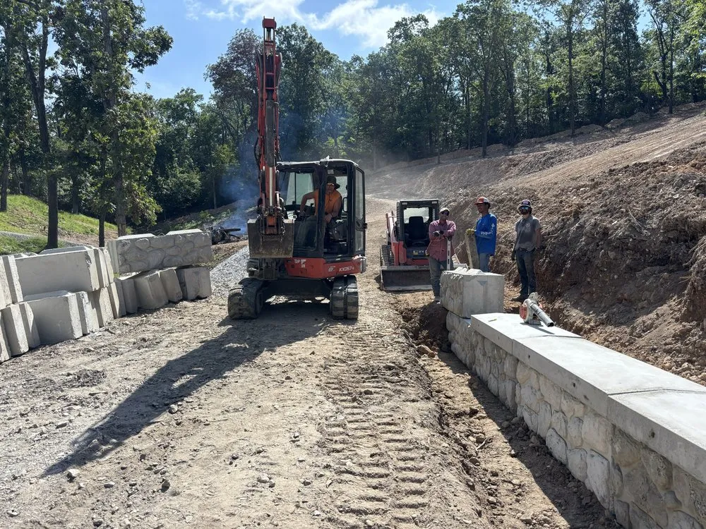 Local residential landscaping for residential properties in Vian, OK by Shane’s Rock & Dirt Work at Tenkiller