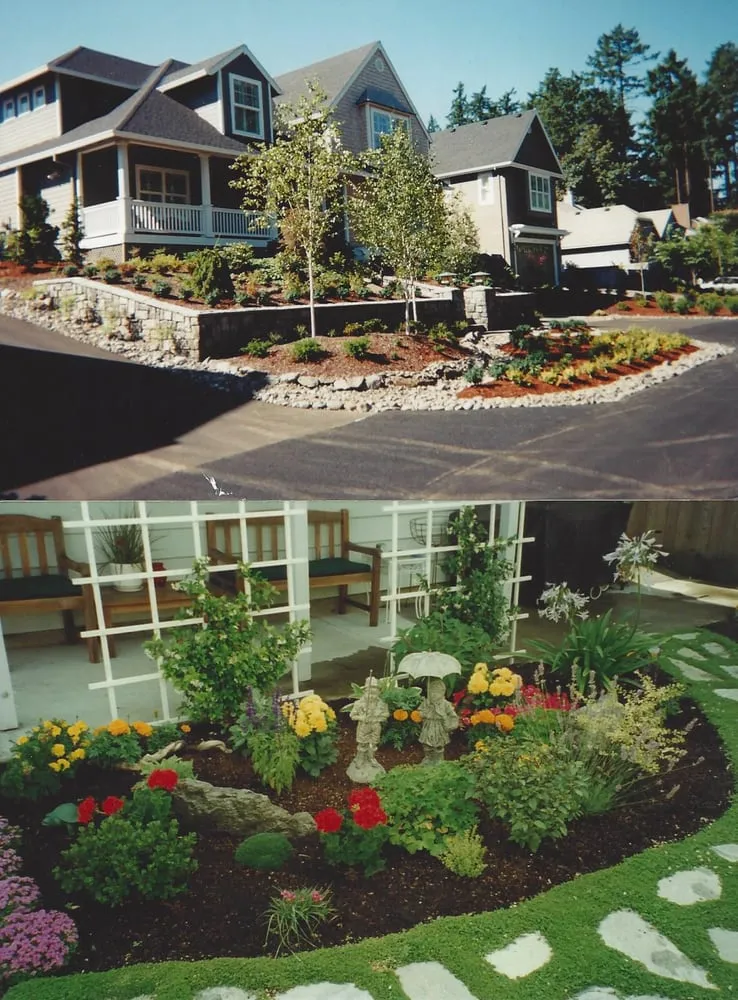 Custom residential landscaping for residential properties in Clackamas, OR by Shannon Landscaping