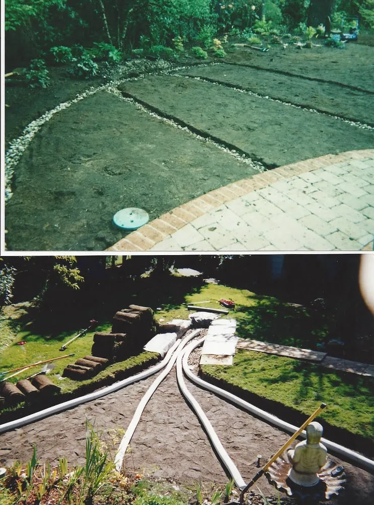 Custom landscape installation in Clackamas, OR by Shannon Landscaping