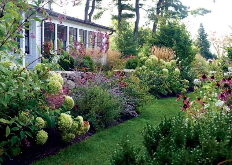 Professional outdoor landscaping with custom design in Stratford, CT by Shannon Lawn & Landscaping