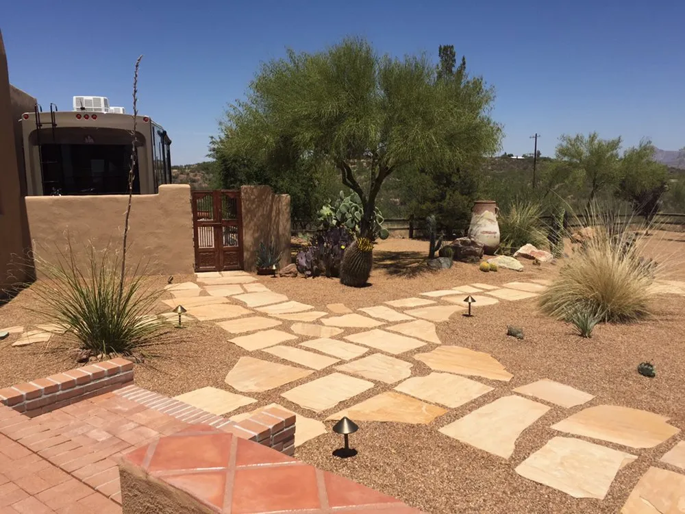 Professional yard maintenance near you across Tumacacori, AZ - Shannon’s Custom Landscape & Garden Design