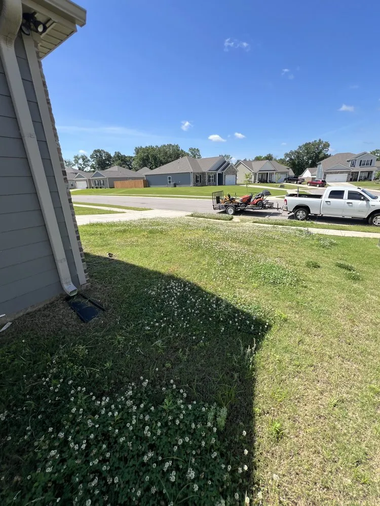 Expert outdoor landscaping for beautiful yards in Oakland, TN by Sharks Lawn Services