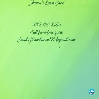 Sharons Lawn Care Logo