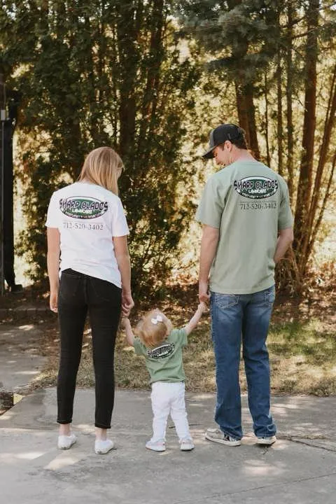 Reliable garden landscaping for homes in Glenwood, IA by Sharp Blades Lawn Care