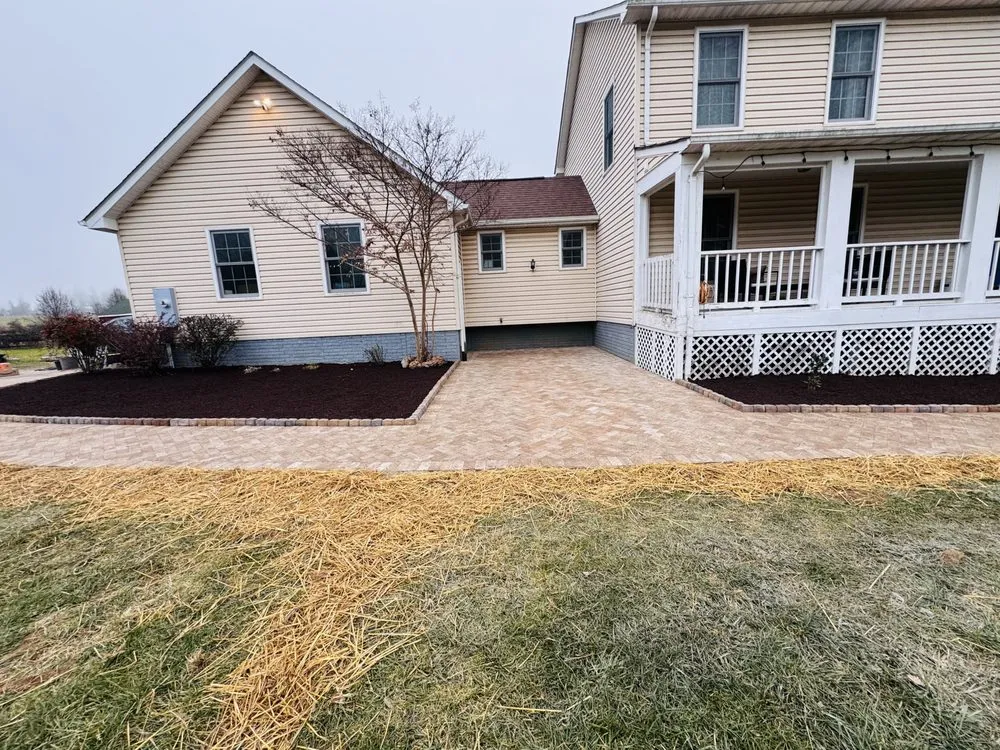 Affordable landscape installation in Winchester, VA by Sharp Cuts Landscaping