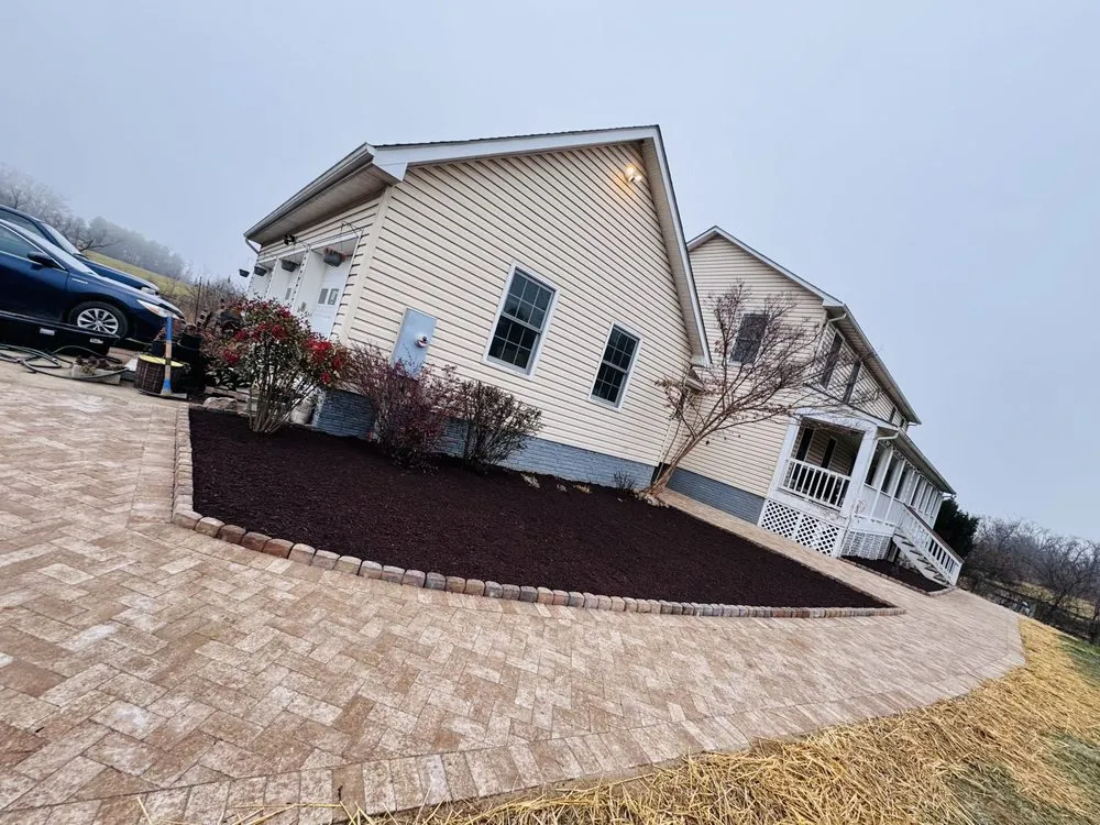 Affordable landscape installation in Winchester, VA by Sharp Cuts Landscaping