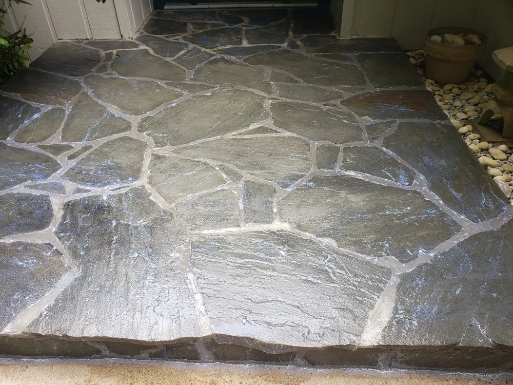 Local garden landscaping with custom design in Hendersonville, NC by Sharp Edge Landscape